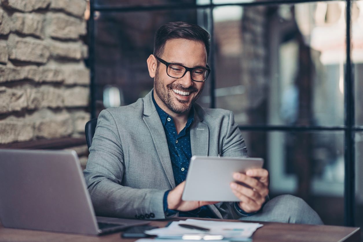 successful business owner planning for the upcoming year